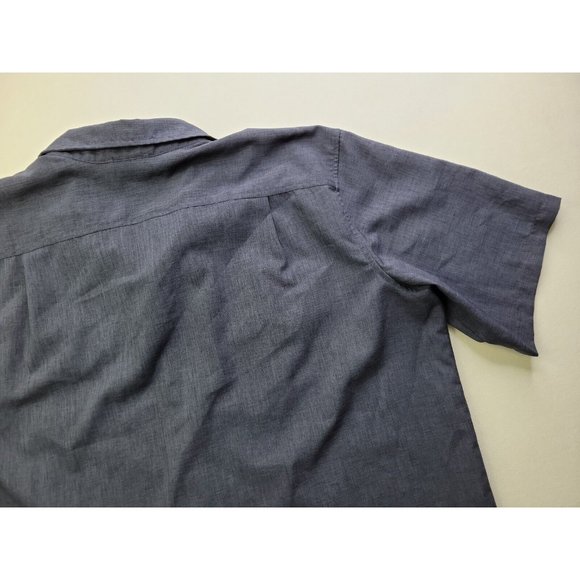 Orvis Men's XXL Navy Casual Button Shirt Lightweight Breathable Chest Pockets SS - Picture 8 of 9